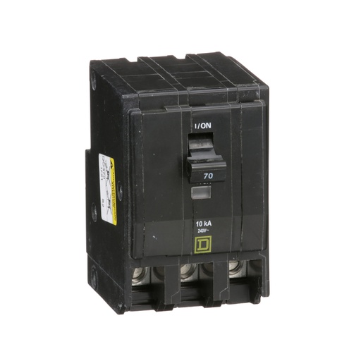 [DIS.01.361] [QO370] Breaker termomagnético de enchufar QO370, 3P, 70A, 120/240V, 10kA