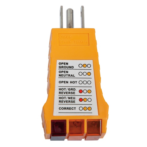 [HER.03.030] [RT100] KLEIN Probador de tomacorriente