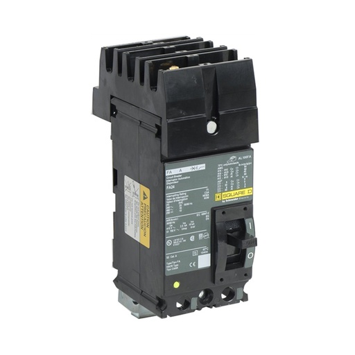 [DIS.01.1233] [FA24100BC] Breaker termomagnético I-Line FA24100, 2P, 100A, 480V, 18kA, Fase BC