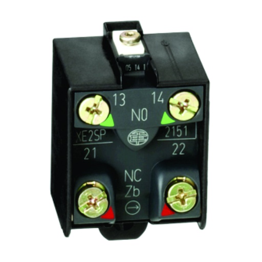 [AUT.02.060] [XE2SP2151] Bloque de contactos para interruptor de final de carrera XE2SP2151, 1NC + 1NO, acción rápida, OsiSense XC