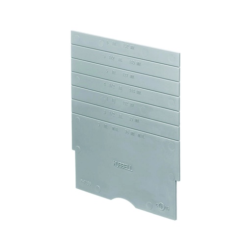 [WIR.03.069] [S1DIV1] HUBBELL S1DIV1 Divisor para caja de piso bajo voltaje