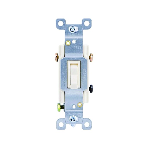 [WIR.03.760] [YQTS115LA] Interruptor sencillo 15A, 120-277V, light almond, UL