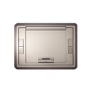 LEGRAND EFB610CTCNK Cubierta de aluminio para caja de piso,6 a 10 gang, nickel